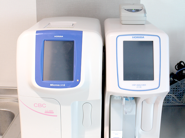 自動血球計測装置・自動CRP測定装置